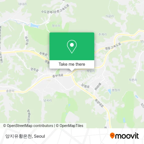 양지유황온천 map