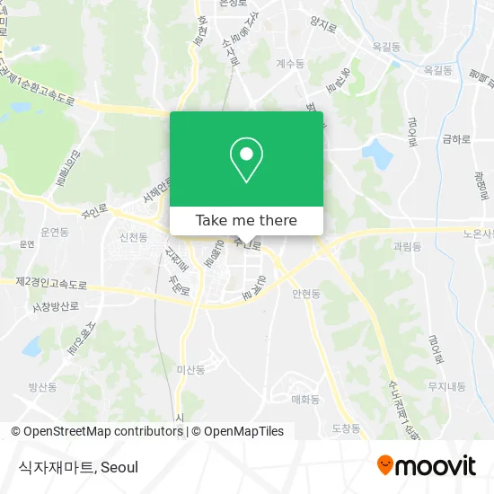 식자재마트 map