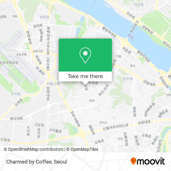 Charmed by Coffee map