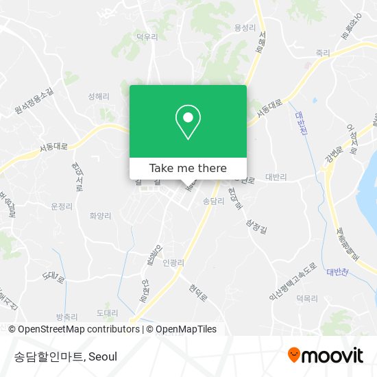 송담할인마트 map