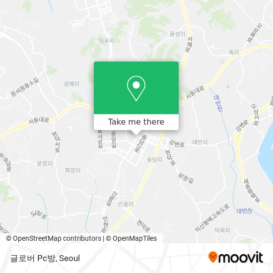 글로버 Pc방 map