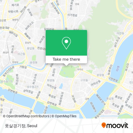 풋살경기장 map