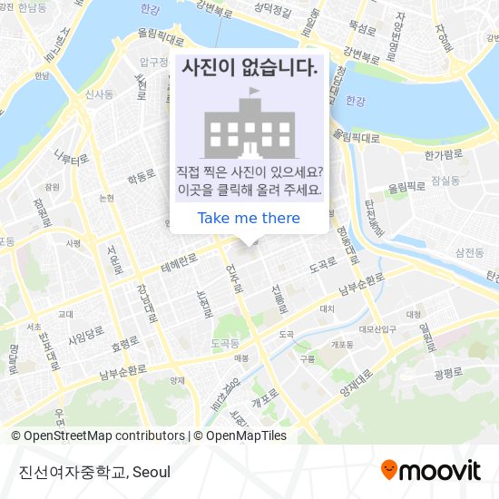 진선여자중학교 map