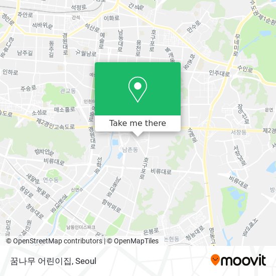 꿈나무 어린이집 map