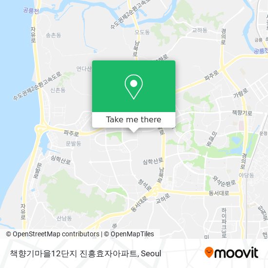 책향기마을12단지 진흥효자아파트 map