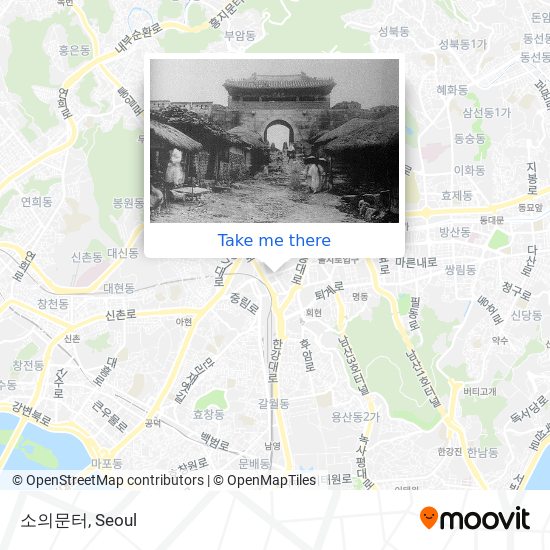 소의문터 map