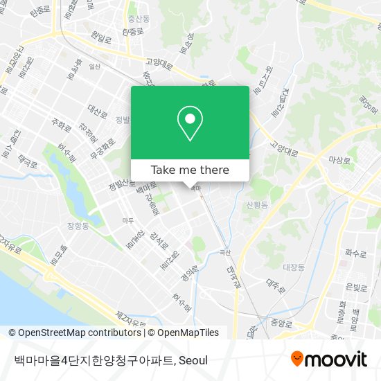 백마마을4단지한양청구아파트 map