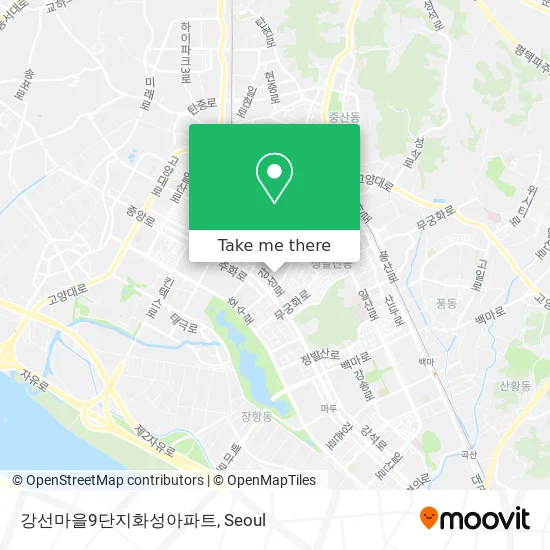 강선마을9단지화성아파트 map