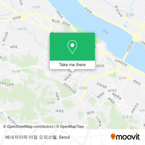 베네치아의 아침 오피스텔 map