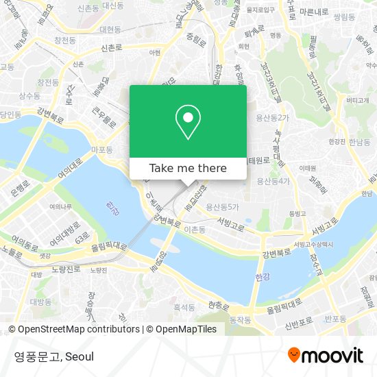 영풍문고 map