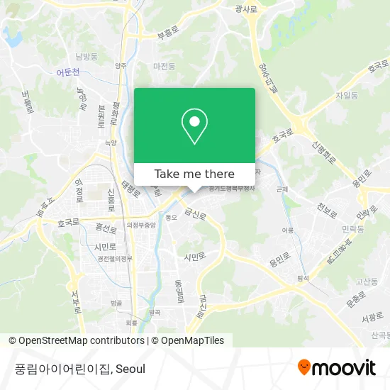 풍림아이어린이집 map