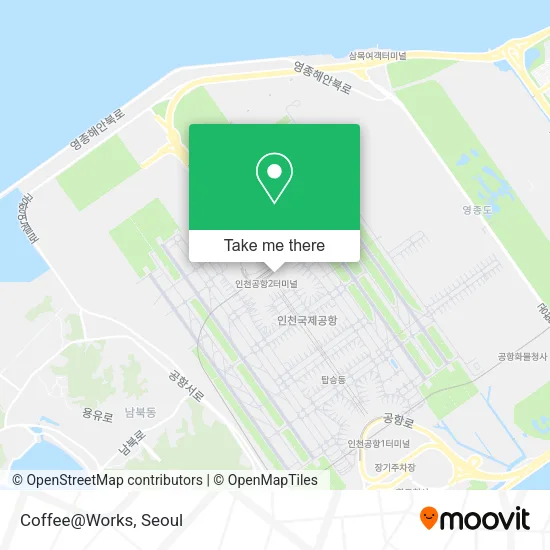Coffee@Works map