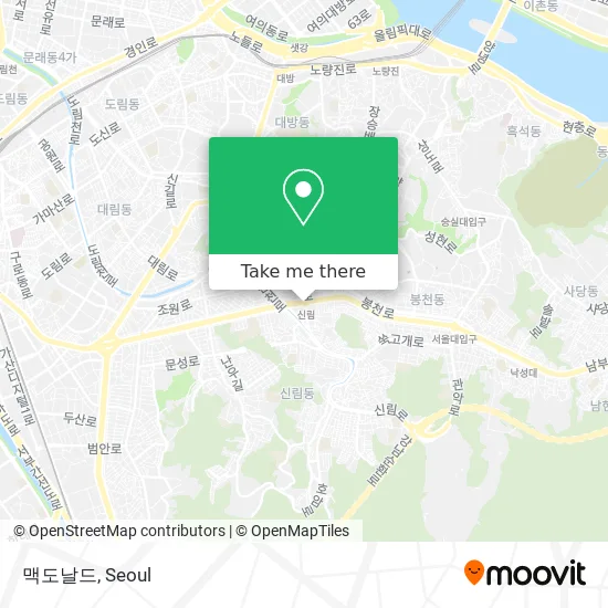 맥도날드 map
