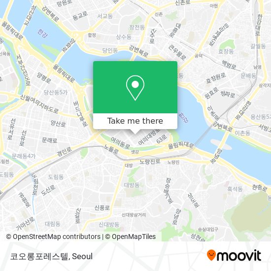 코오롱포레스텔 map