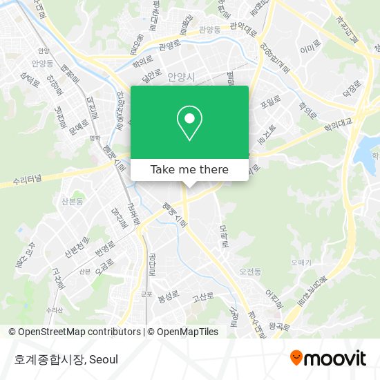 호계종합시장 map