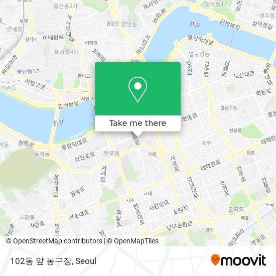 102동 앞 농구장 map