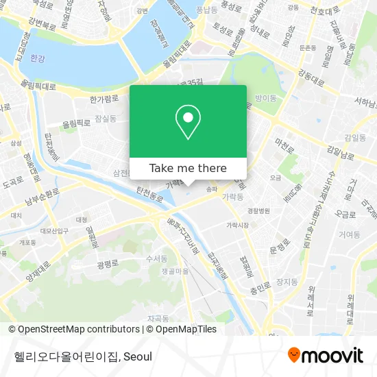 헬리오다올어린이집 map
