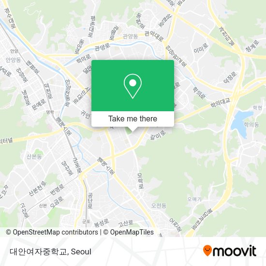 대안여자중학교 map