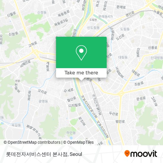 롯데전자서비스센터 본사점 map