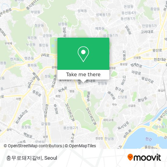 충무로돼지갈비 map