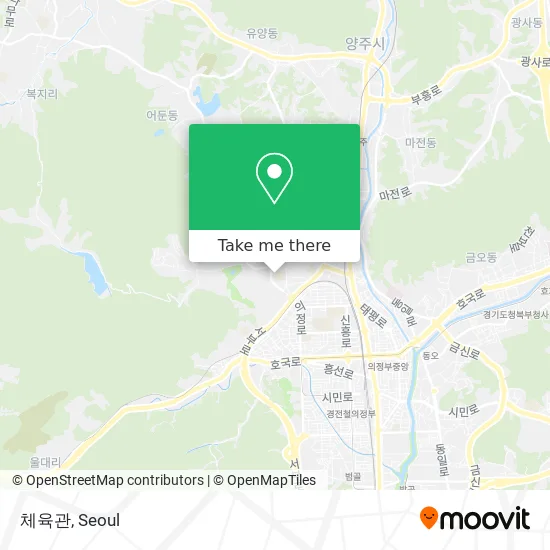 체육관 map