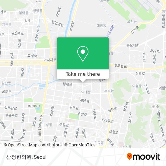 삼정한의원 map