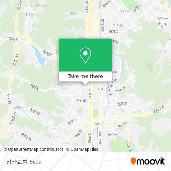 성산교회 map