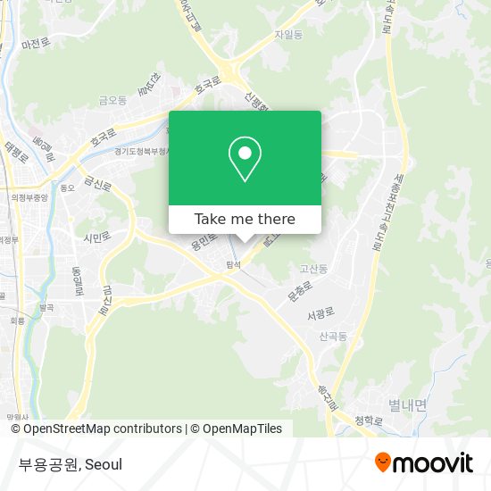 부용공원 map