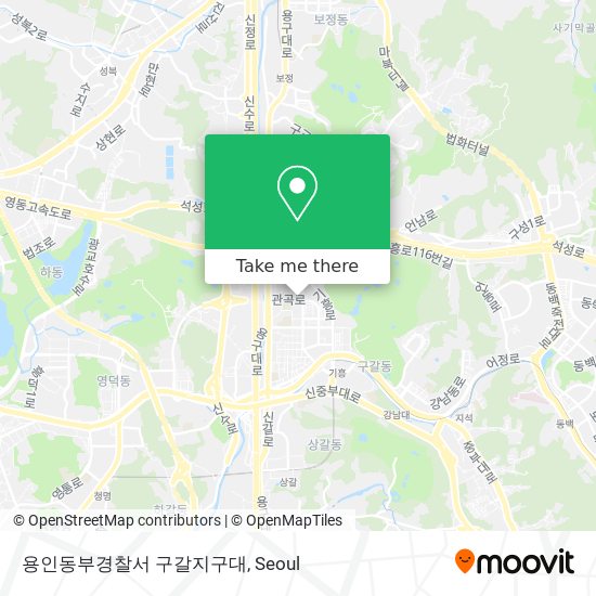 용인동부경찰서 구갈지구대 map