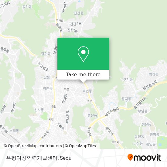 은평여성인력개발센터 map