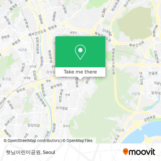 햇님어린이공원 map