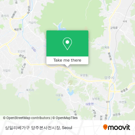 상일리베가구 양주본사전시장 map