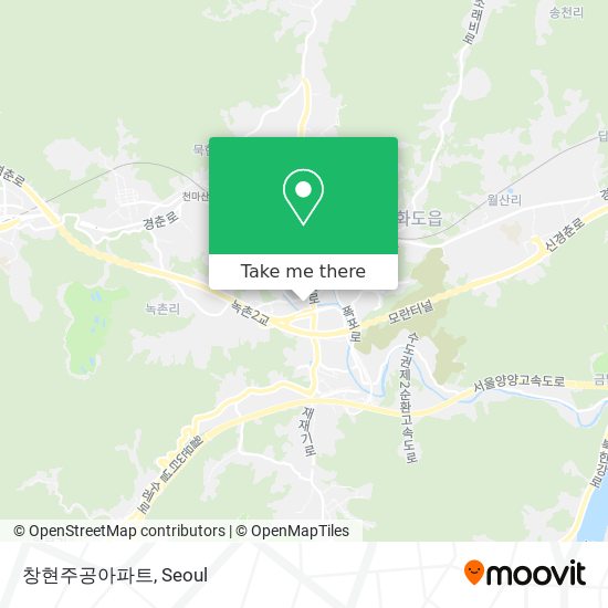 창현주공아파트 map