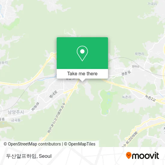 두산알프하임 map