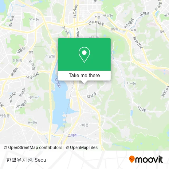 한별유치원 map