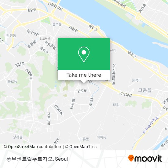 풍무센트럴푸르지오 map