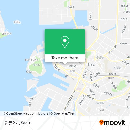 관동2가 map