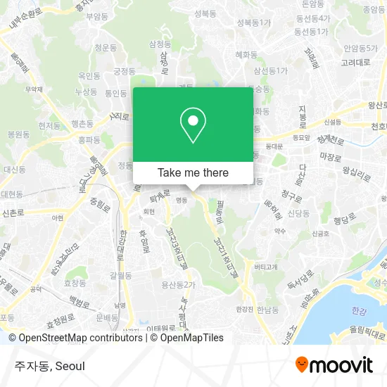 주자동 map