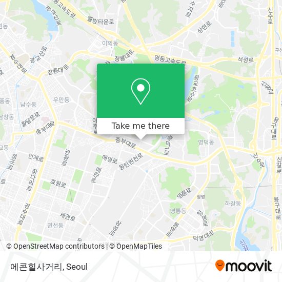 에콘힐사거리 map