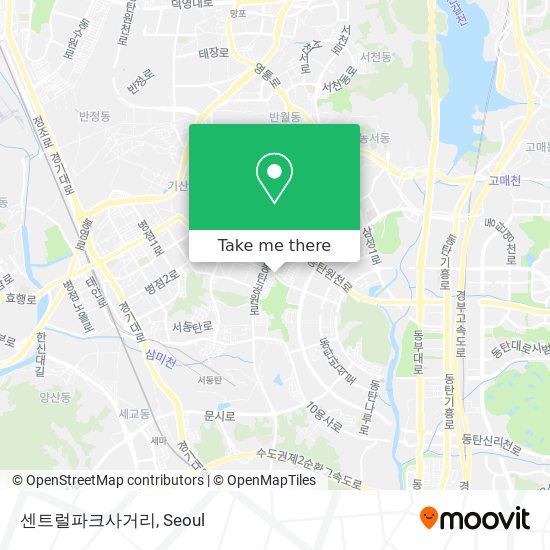센트럴파크사거리 map
