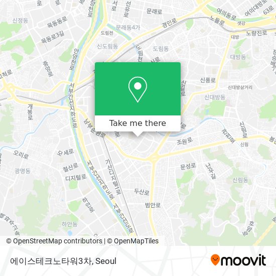 에이스테크노타워3차 map