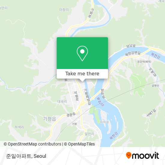 준일아파트 map