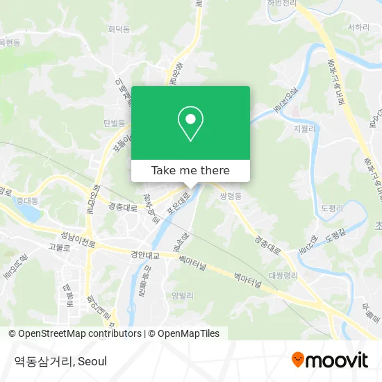 역동삼거리 map
