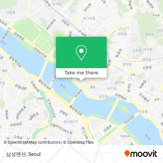 삼성맨션 map