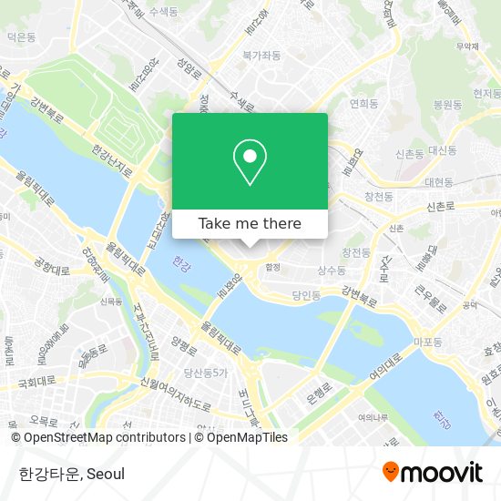 한강타운 map