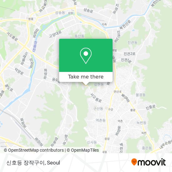 신호등 장작구이 map