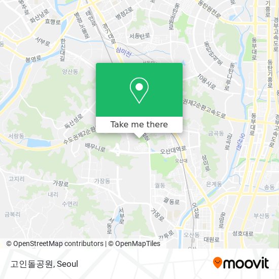 고인돌공원 map