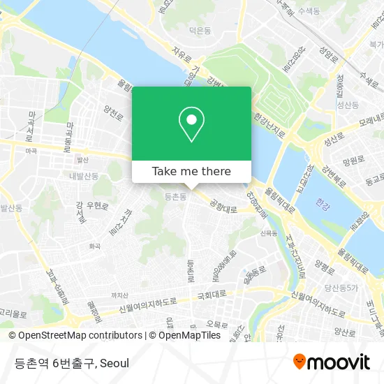 등촌역 6번출구 map