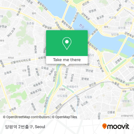 양평역 2번출구 map