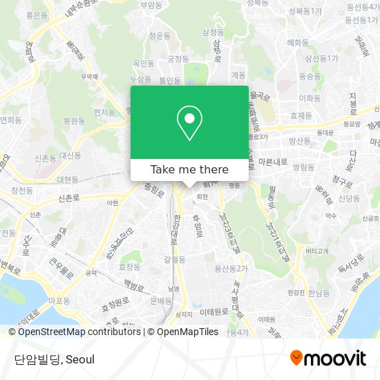 단암빌딩 map